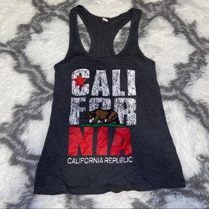 California Grey Tank Top